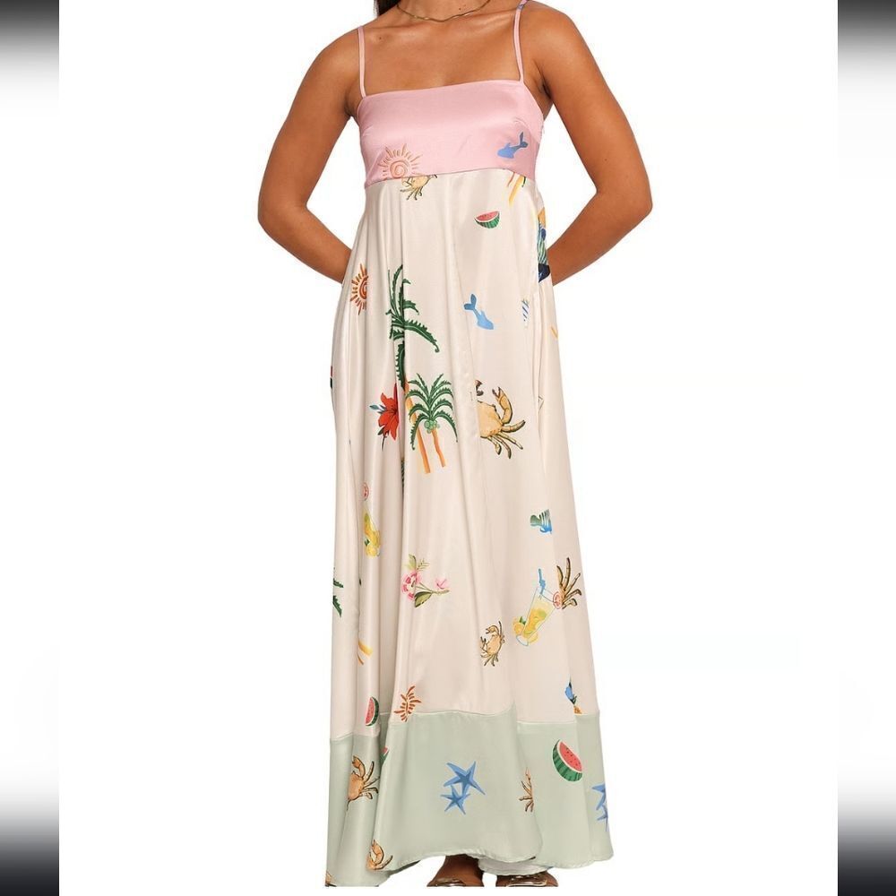 Petal & Pup Daplyn Maxi Dress XS